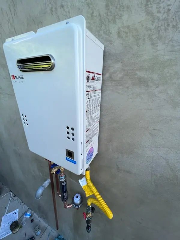 Tankless water heater installation for Manatawny homes